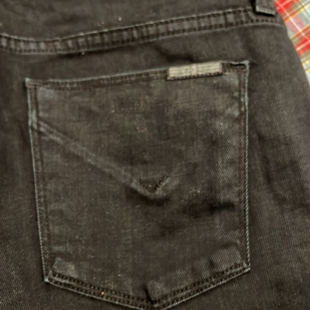 Hudson size 29 black denim jeans - Picture 3 of 4